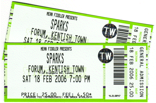 Sparks : 18 February 2006